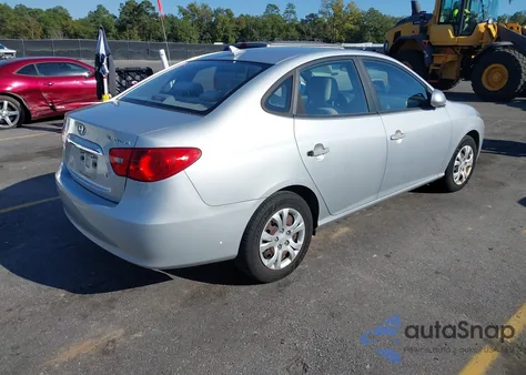 2010 Hyundai Elantra Gls from USA, damaged, VIN KMHDU4AD3AU073626